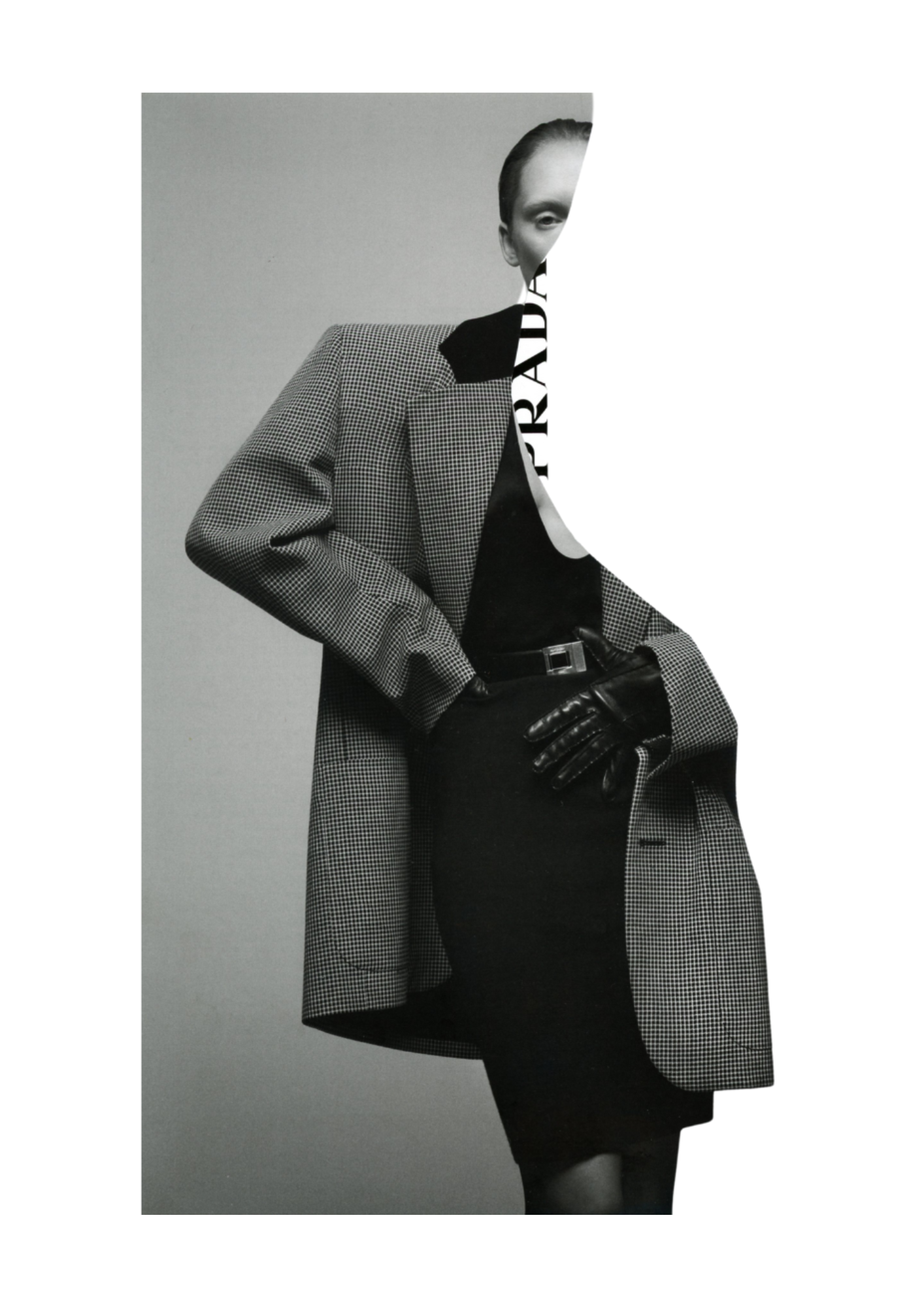 'PRADA No.1' editioned collage print