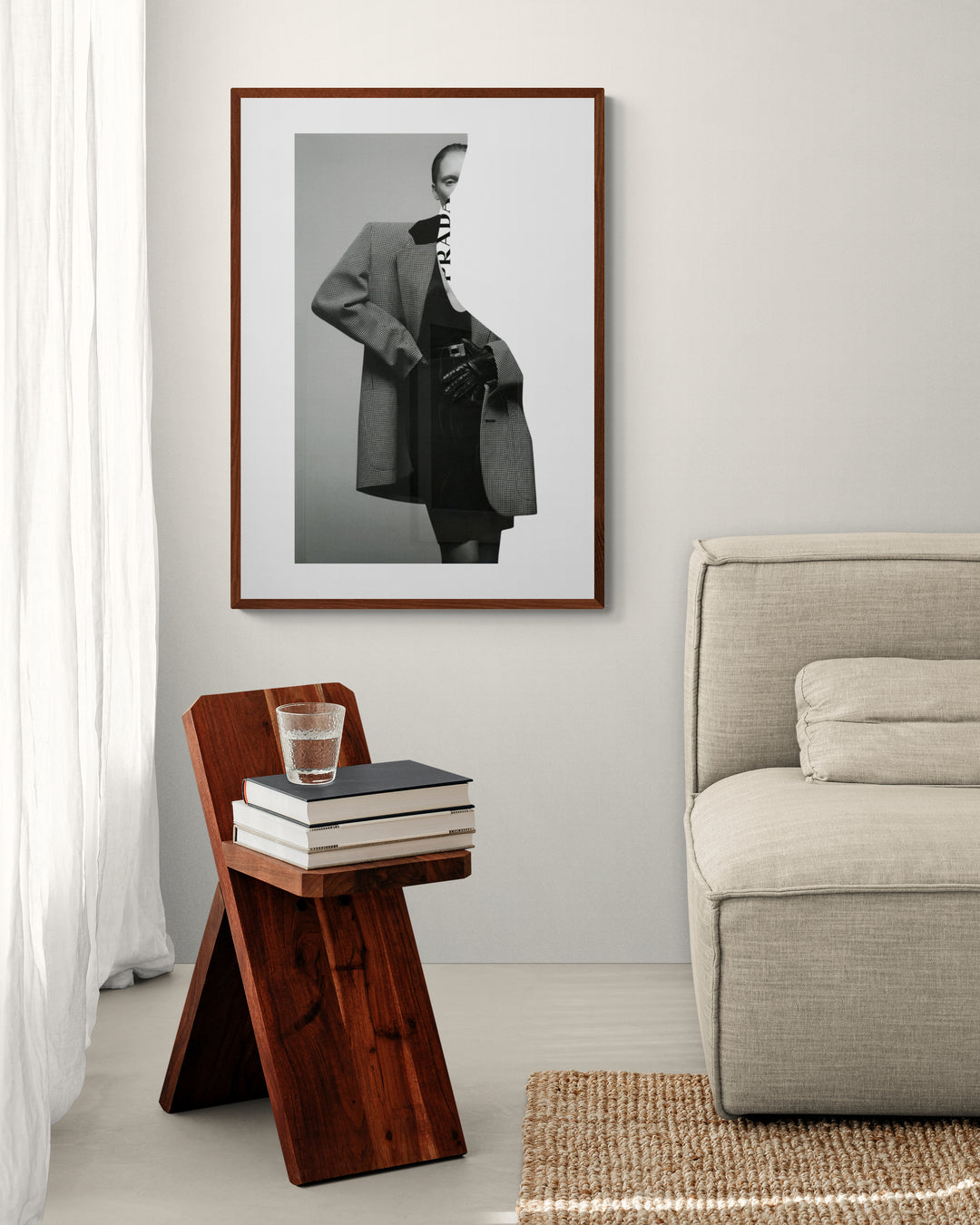 'PRADA No.1' editioned collage print