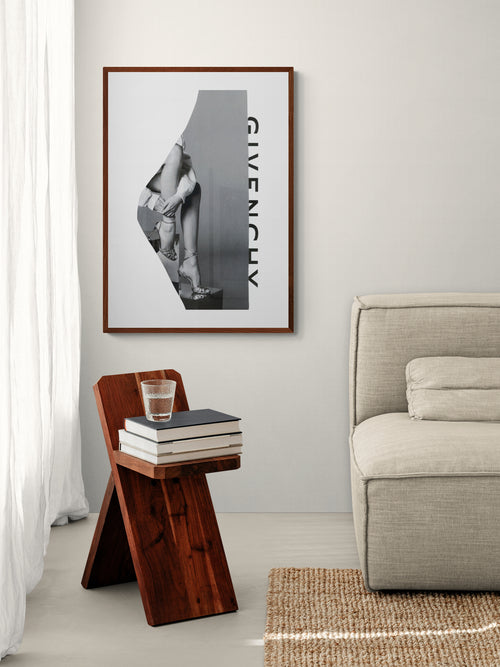 'GIVENCHY' editioned collage print