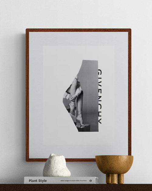 'GIVENCHY' original collage