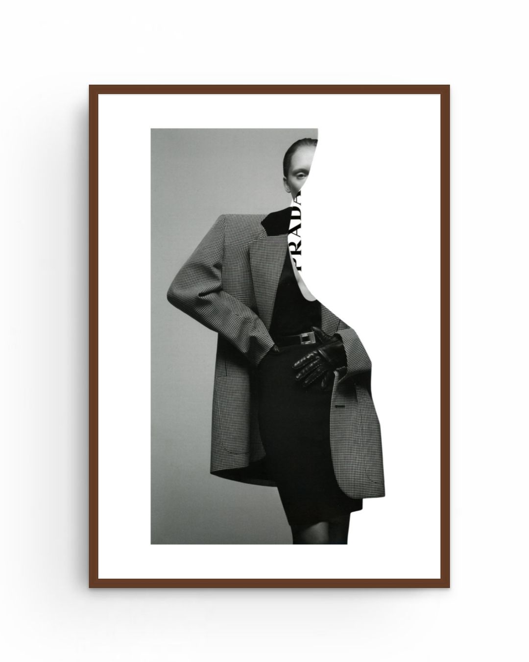 'PRADA No.1' editioned collage print